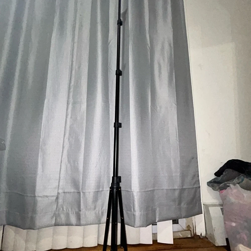Black Camera Tripod with Carrying Case
